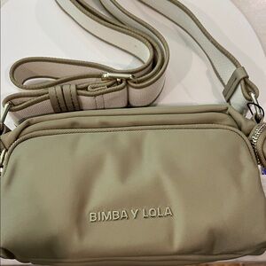 Bimba Y Lola Tan Crossbody Bag